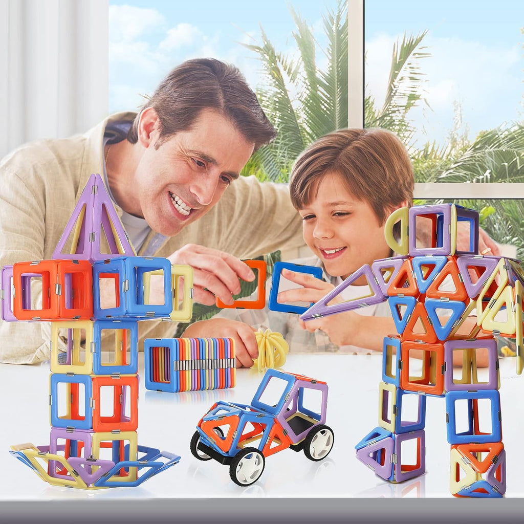 MAGBLOCK 120-Piece Magnetic Building Blocks Set