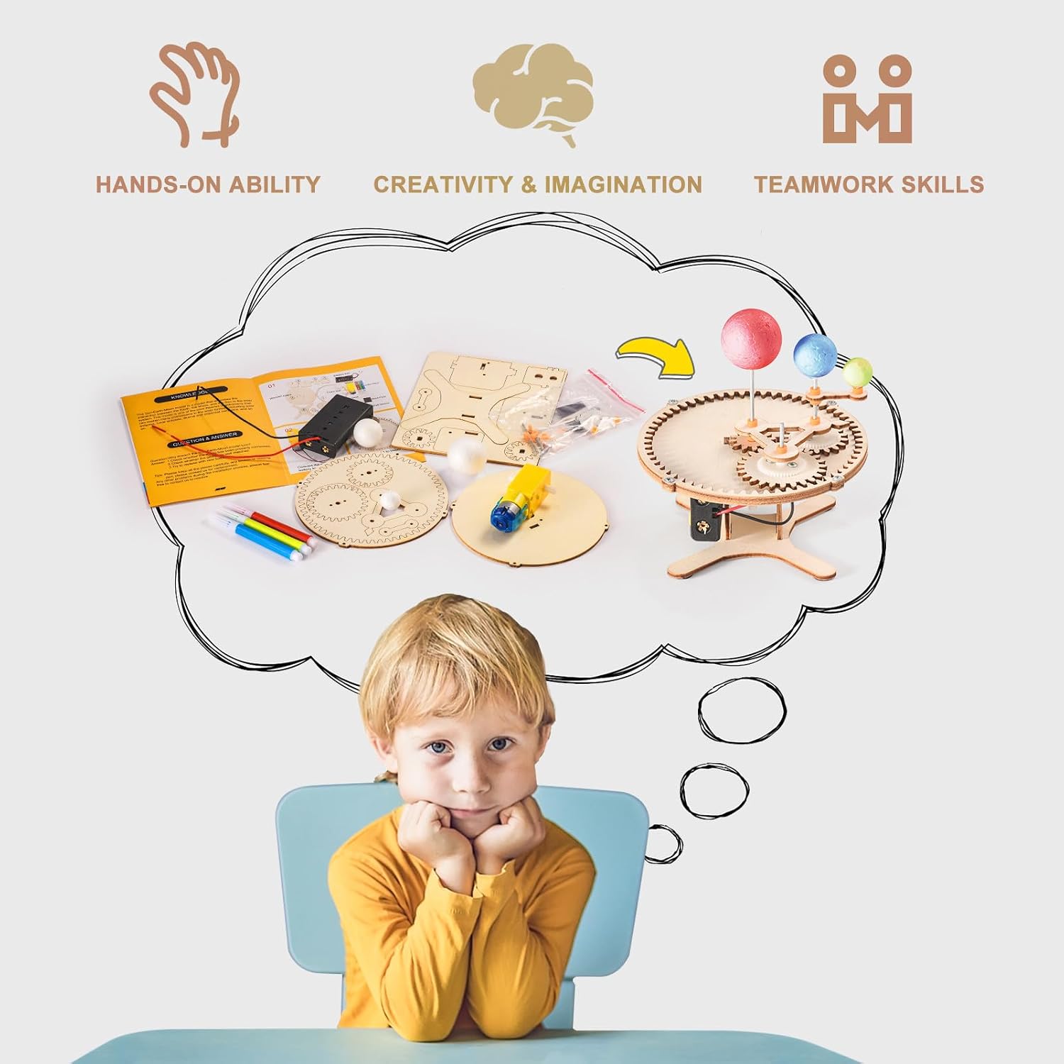 STEM Science & Building Kit for Kids