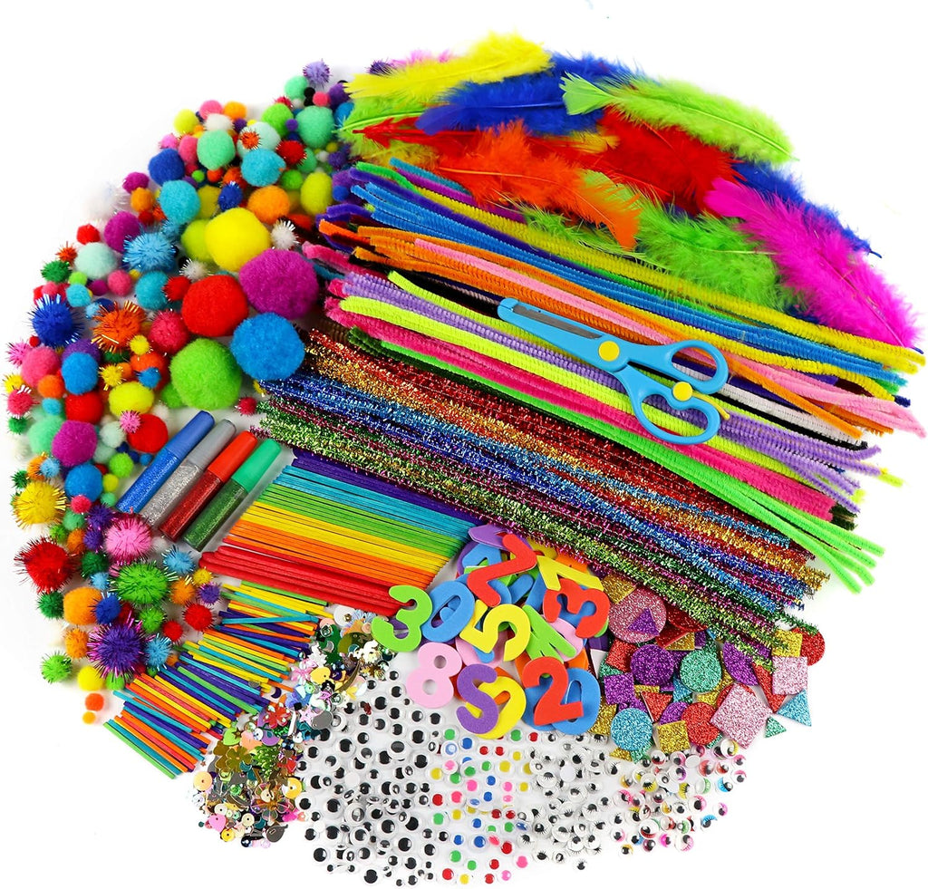 Mega Arts & Crafts Supplies Kit for Kids