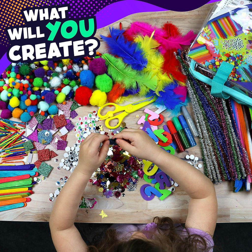 Mega Arts & Crafts Supplies Kit for Kids
