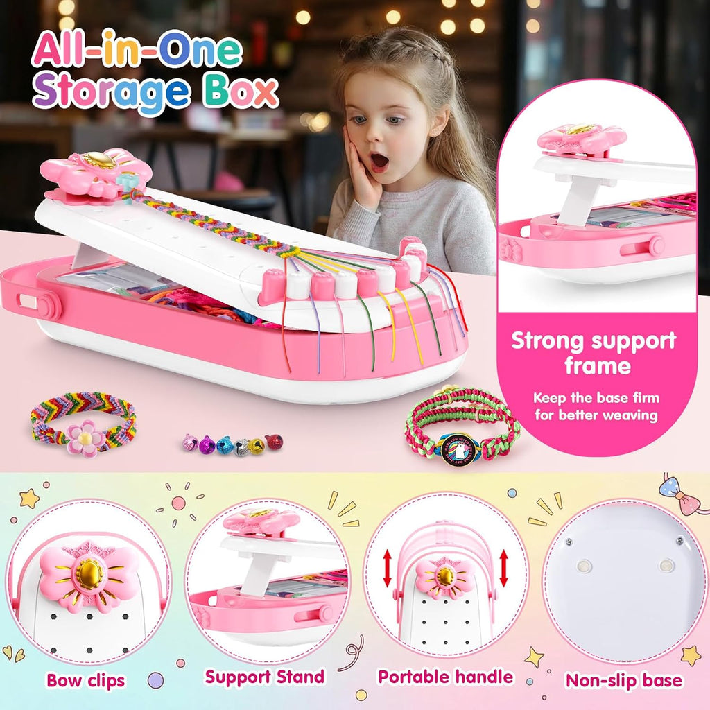 2-in-1 Friendship Bracelet Making Kit