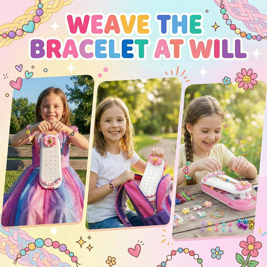 2-in-1 Friendship Bracelet Making Kit
